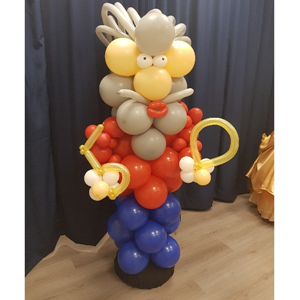 Abraham ballonpilaar 160 cm