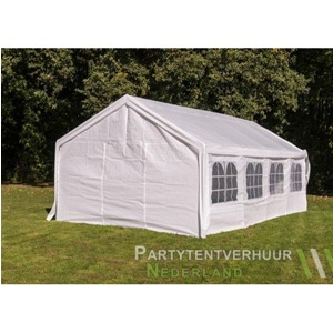 Partytent 4x8 meter huren Partytent 4x8 meter huren